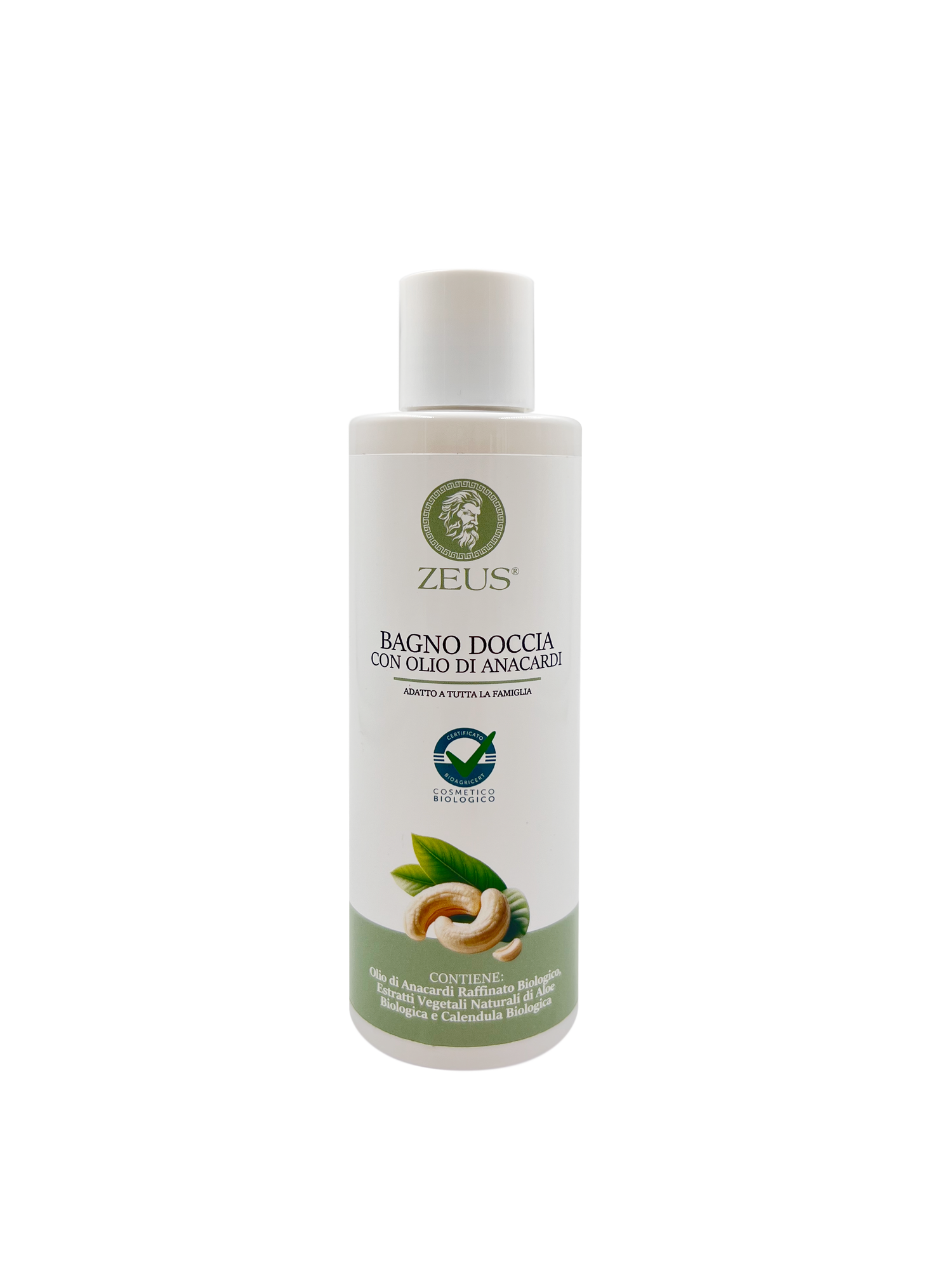 Bagno Doccia 200ml: La Rivoluzione Delicata con Olio di Anacardi Bio.