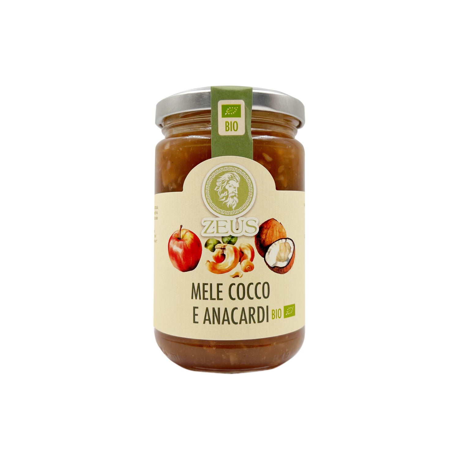 Confettura Gourmet Bio Mele Cocco e Anacardi 340gr: L'Esplosione di Dolcezza Esotica