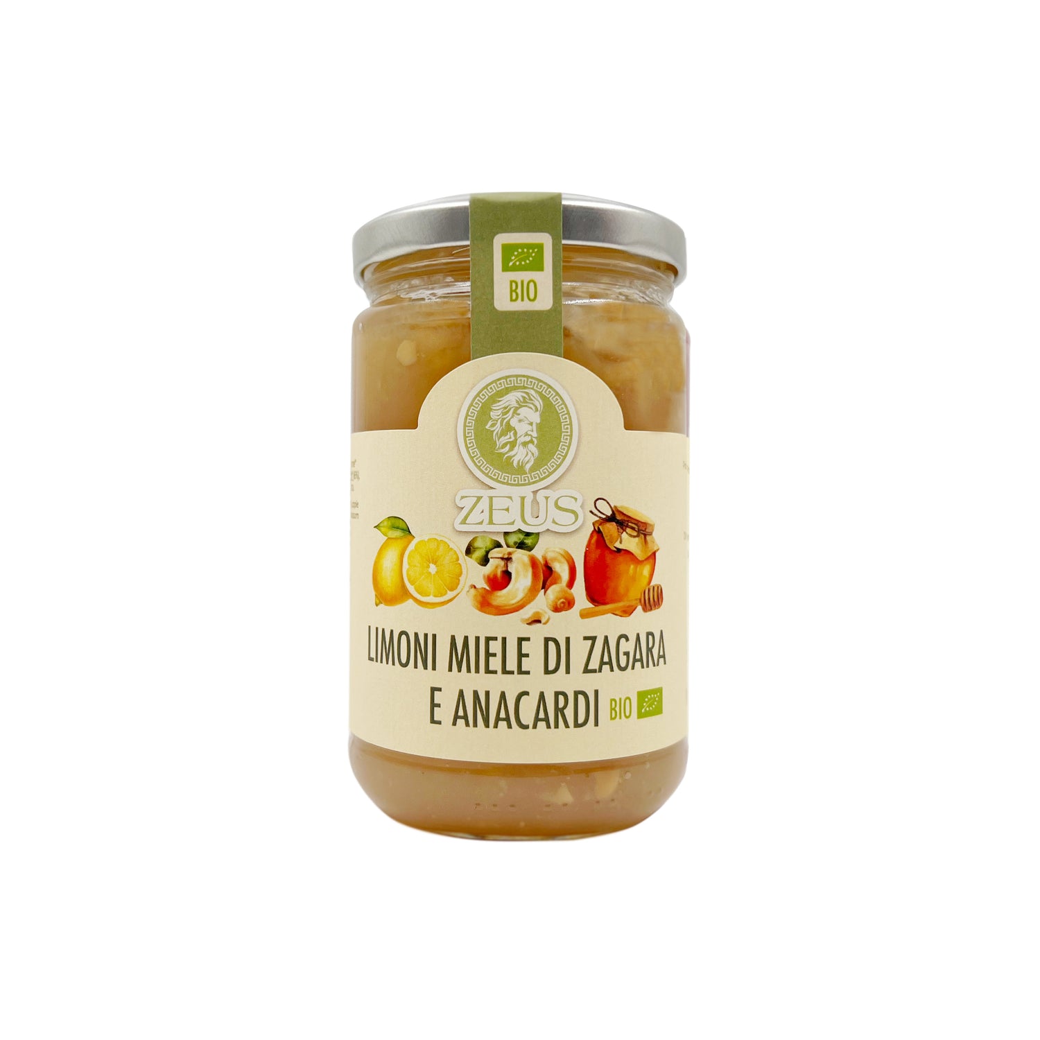 Limoni, miele di Zagara Anacardi 340gr