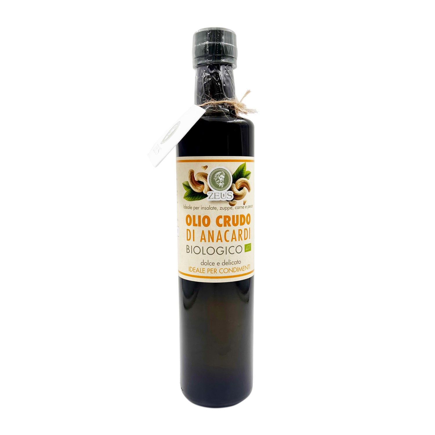 Olio crudo di anacardi biologico (per condire) 500ml