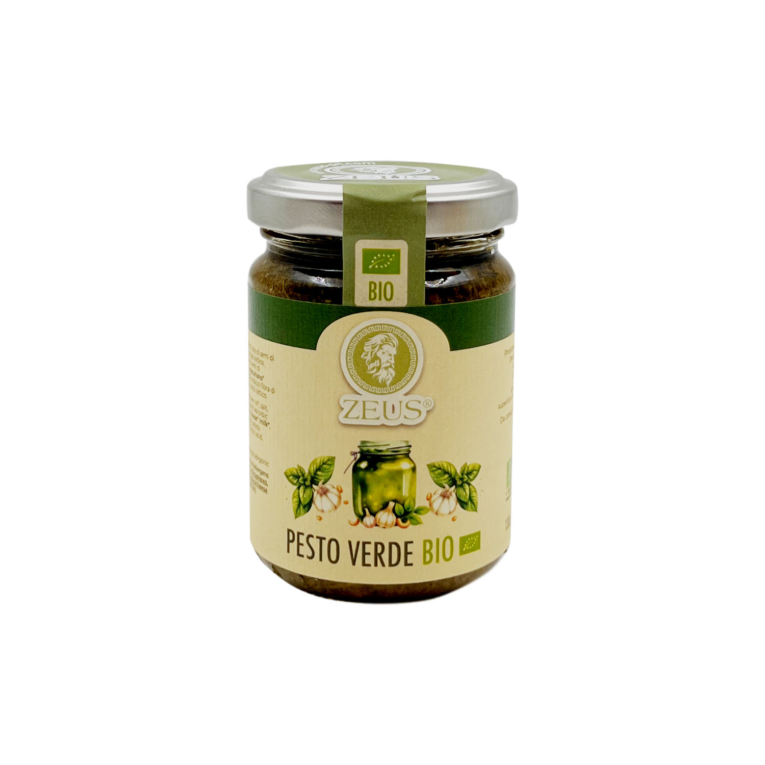 Pesto verde con Anacardi 130gr