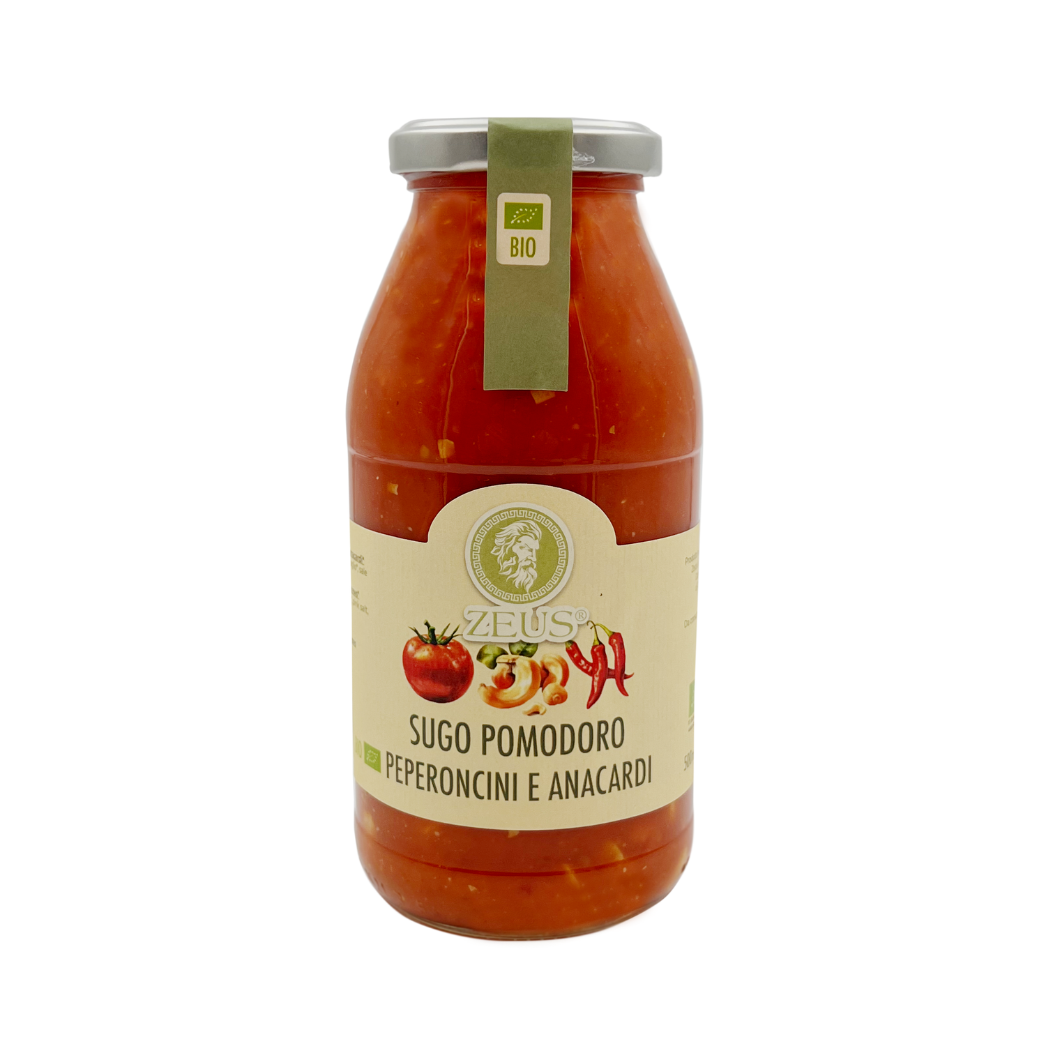 Sugo di Pomodoro Peperoncino Anacardi 500ml